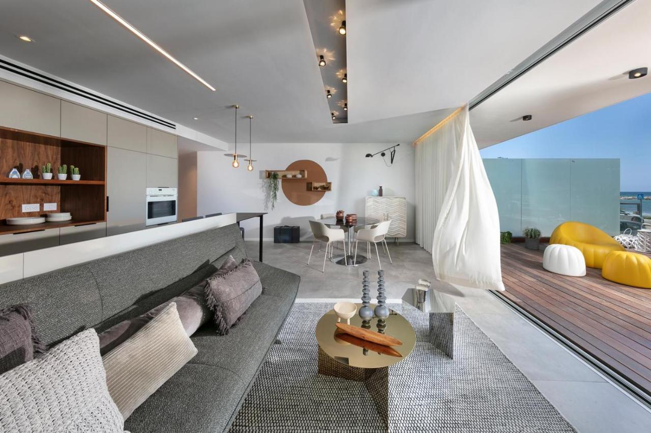 Beach Lux Apartment Haifa Exterior foto